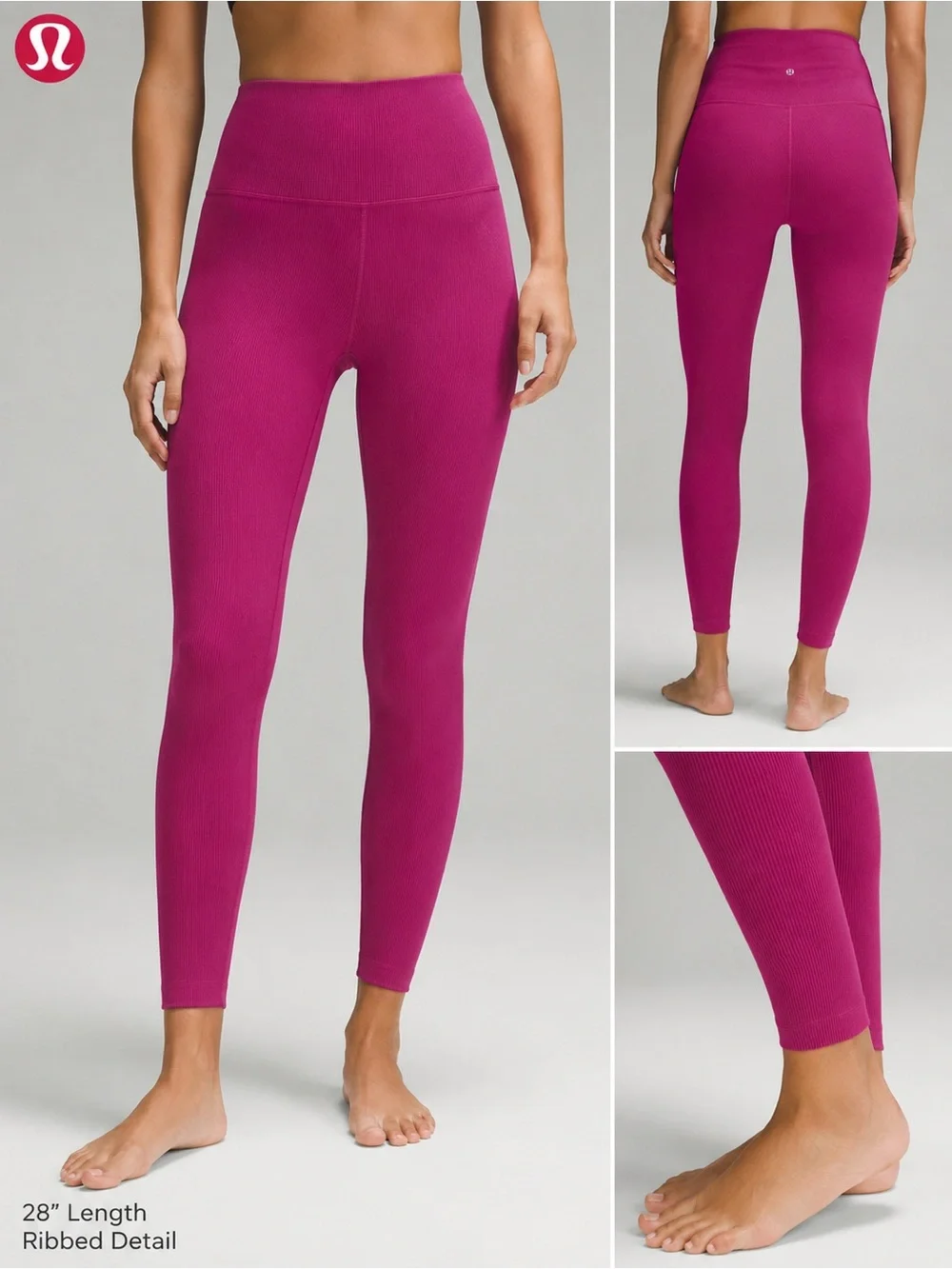 Lululemon Align Ribbed High-Rise Leggings 28